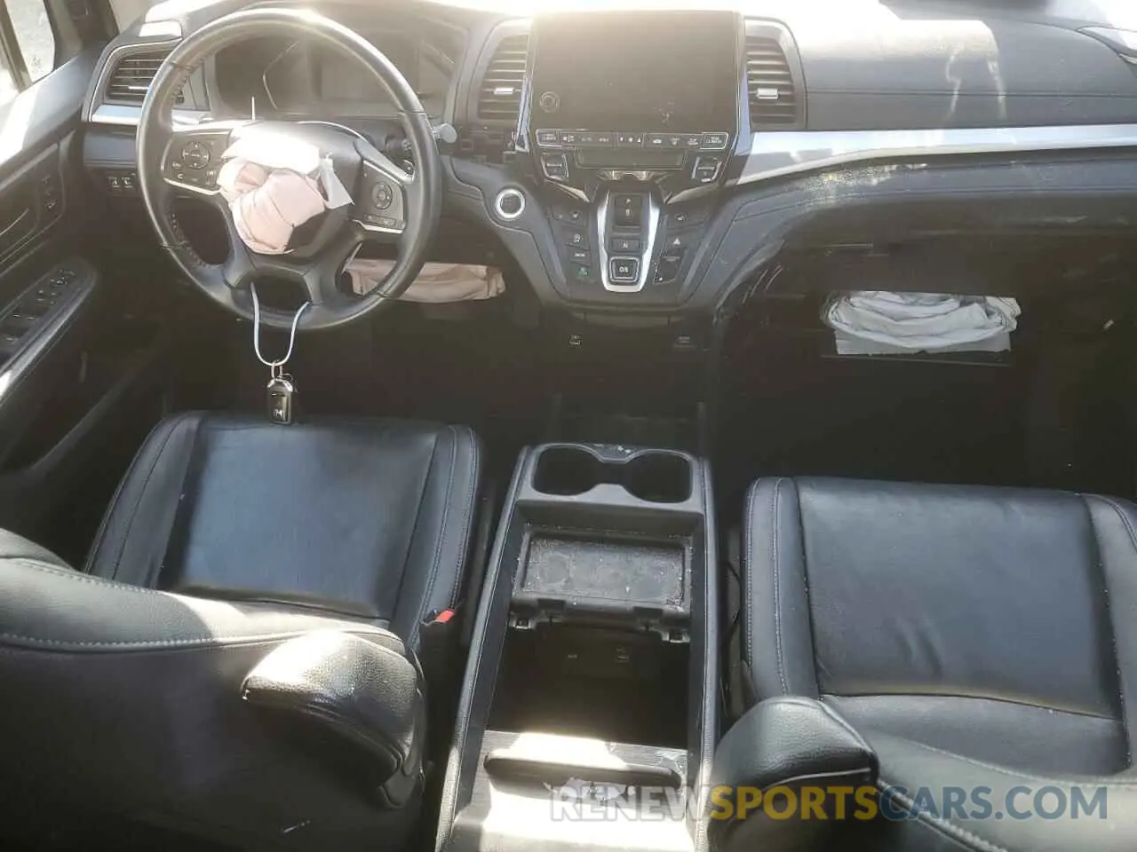 8 fotografías del automóvil dañado 5FNRL6H78MB021365 HONDA All Models 2021