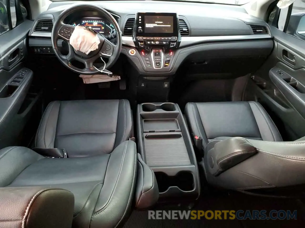 8 fotografías del automóvil dañado 5FNRL6H7XMB030357 HONDA All Models 2021