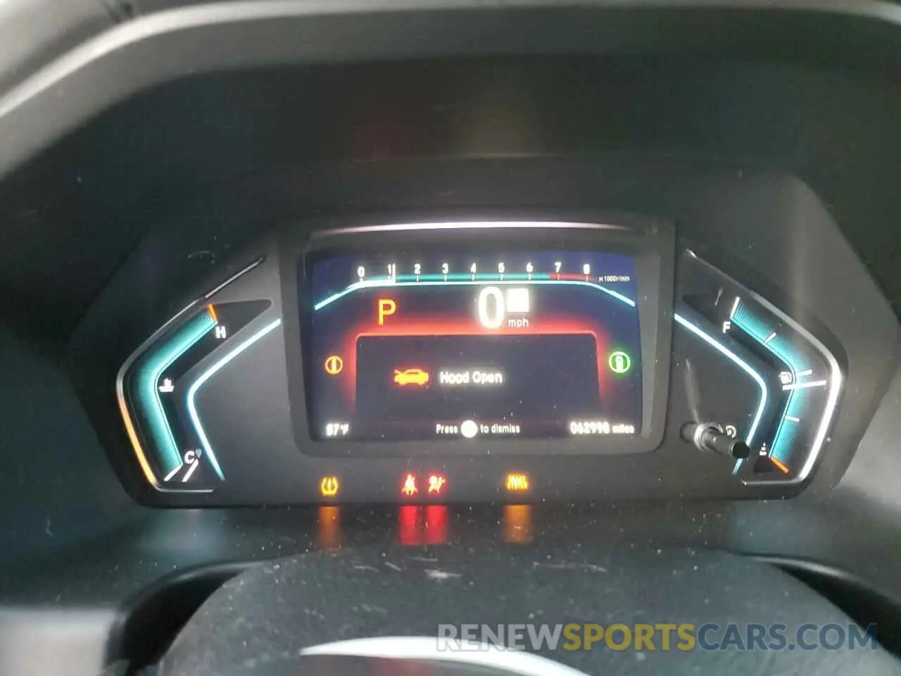 9 fotografías del automóvil dañado 5FNRL6H7XMB030357 HONDA All Models 2021