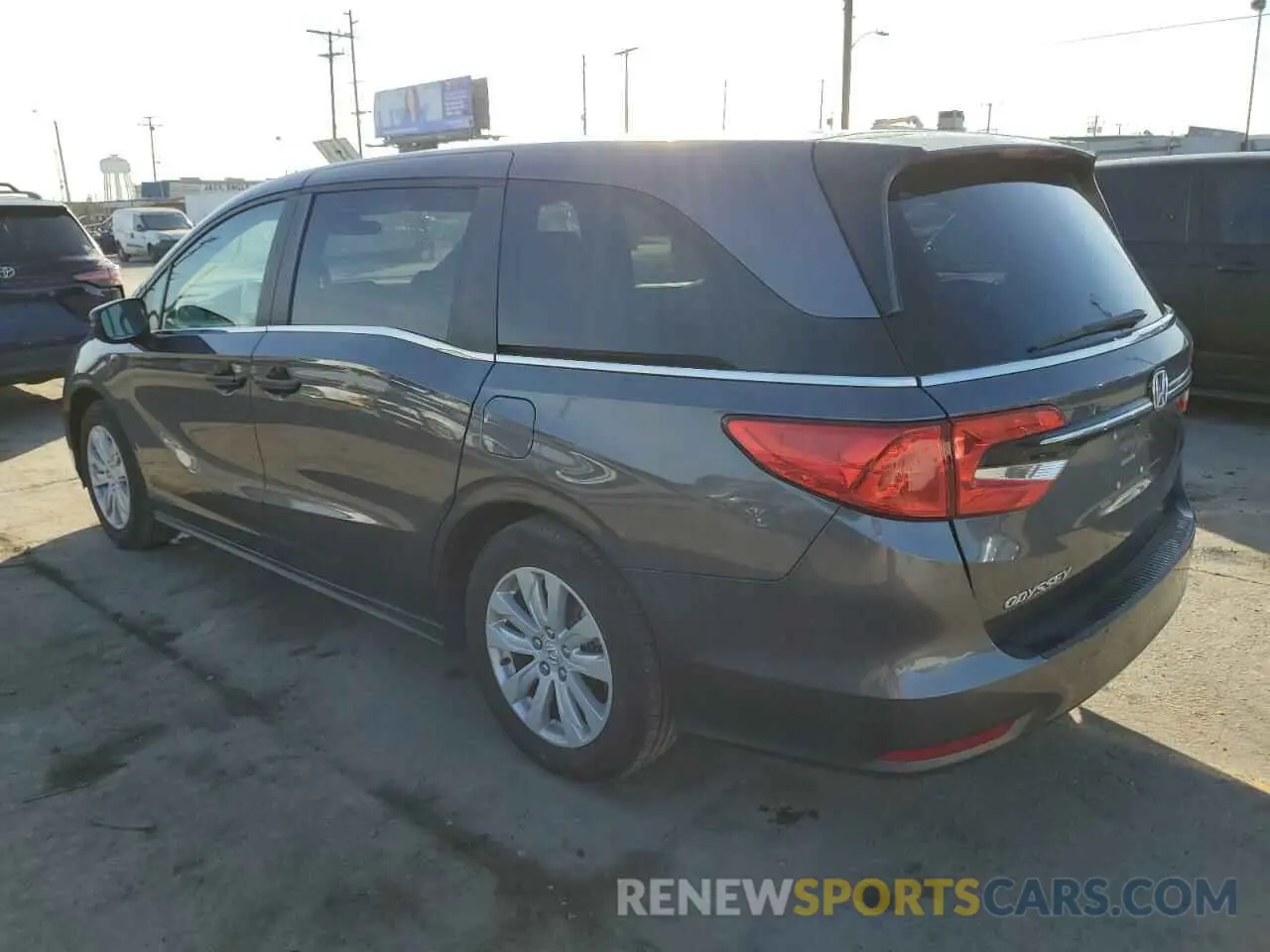 2 fotografías del automóvil dañado 5FNRL6H2XNB012771 HONDA All Models 2022