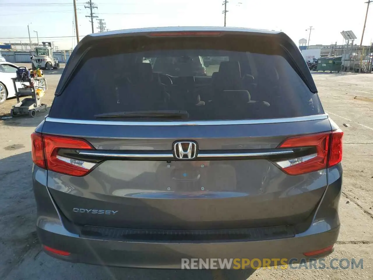 6 fotografías del automóvil dañado 5FNRL6H2XNB012771 HONDA All Models 2022