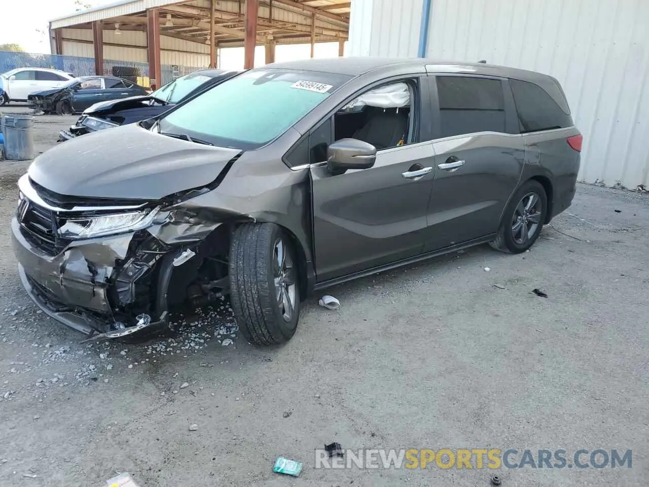 1 fotografías del automóvil dañado 5FNRL6H52NB000303 HONDA All Models 2022