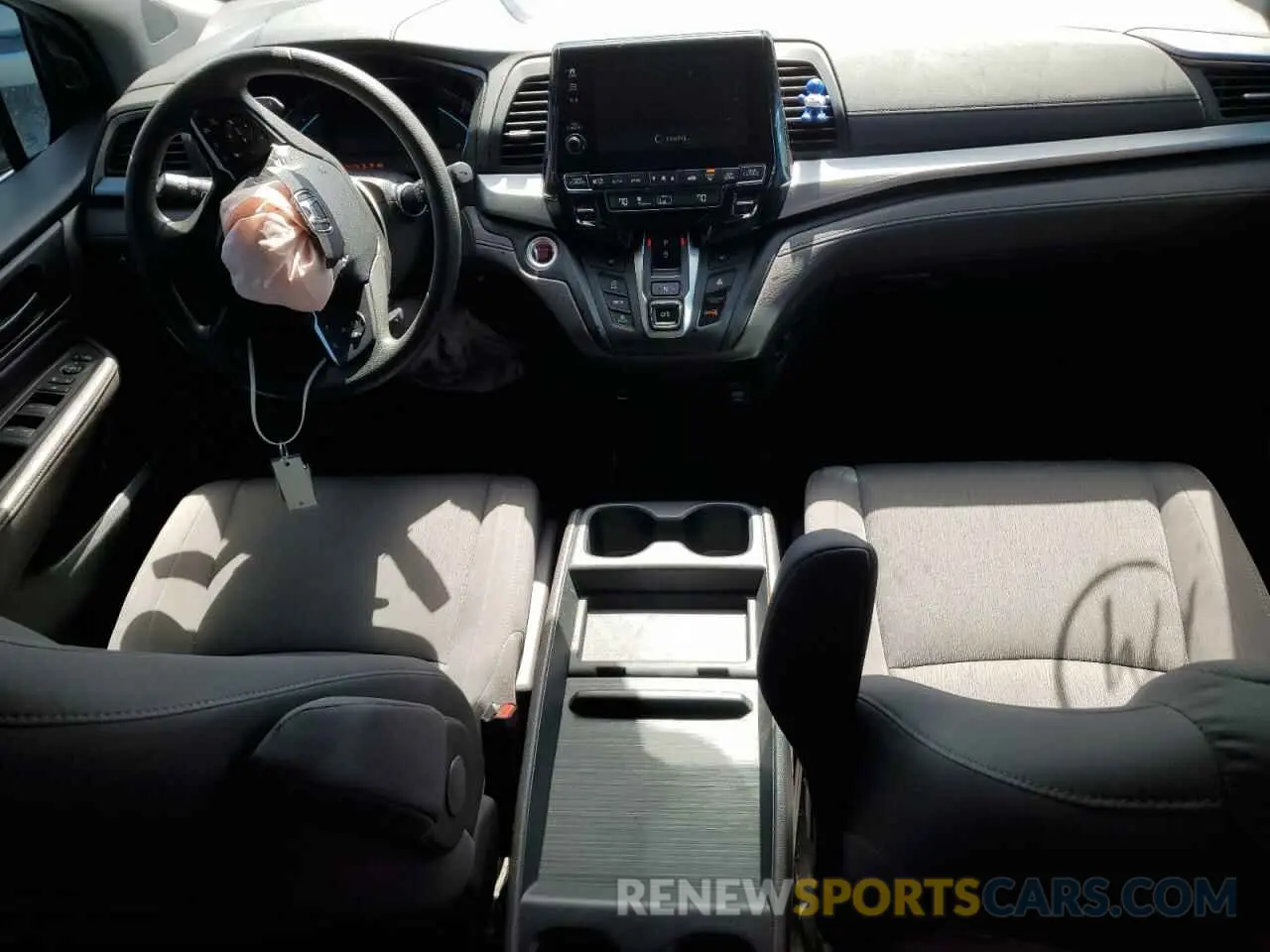 8 fotografías del automóvil dañado 5FNRL6H52NB000303 HONDA All Models 2022
