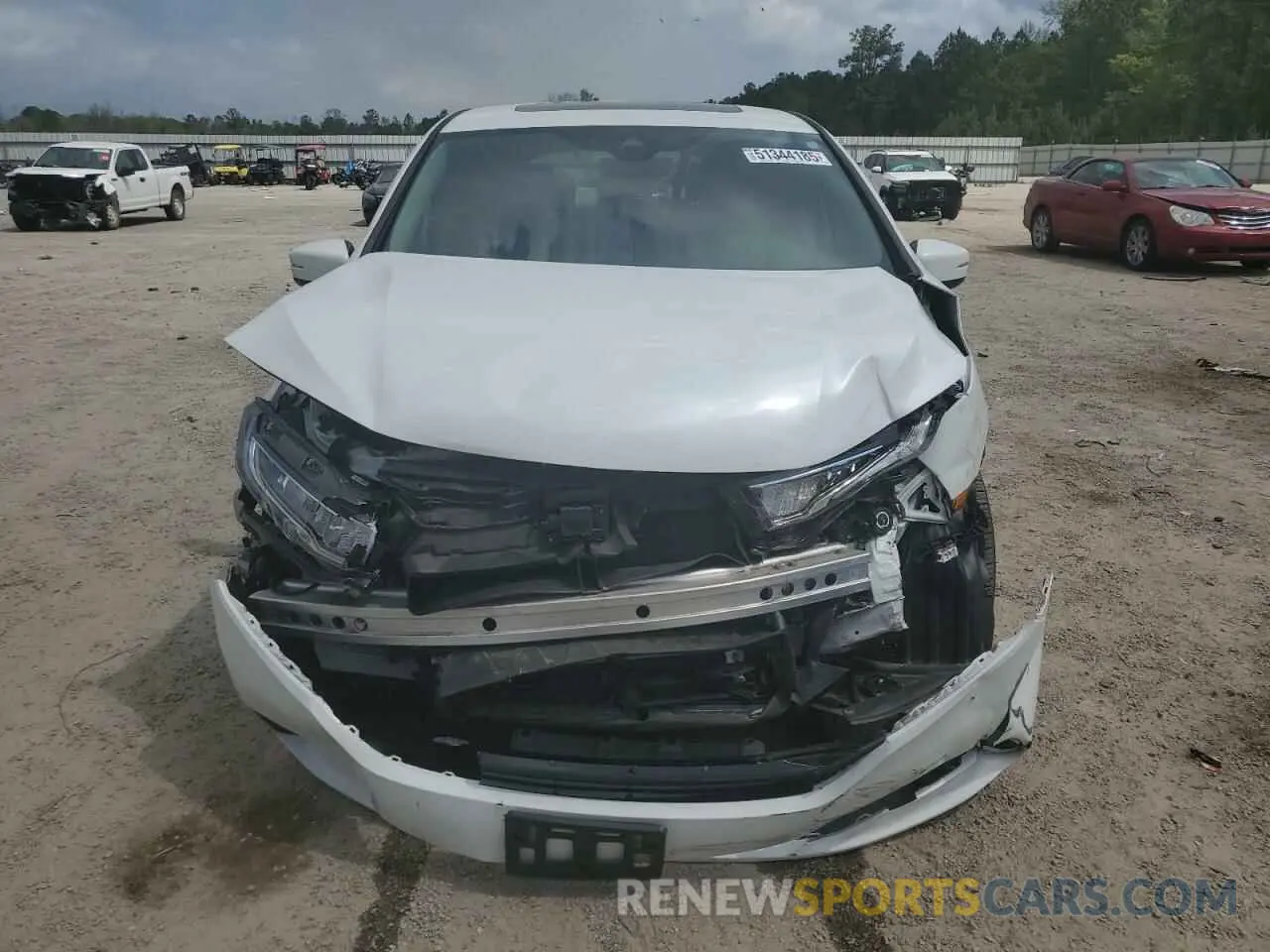 5 fotografías del automóvil dañado 5FNRL6H71NB002691 HONDA All Models 2022