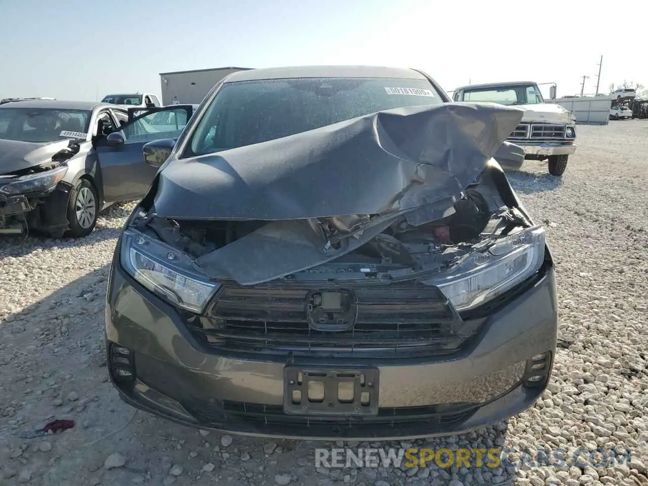 5 fotografías del automóvil dañado 5FNRL6H73NB035370 HONDA All Models 2022