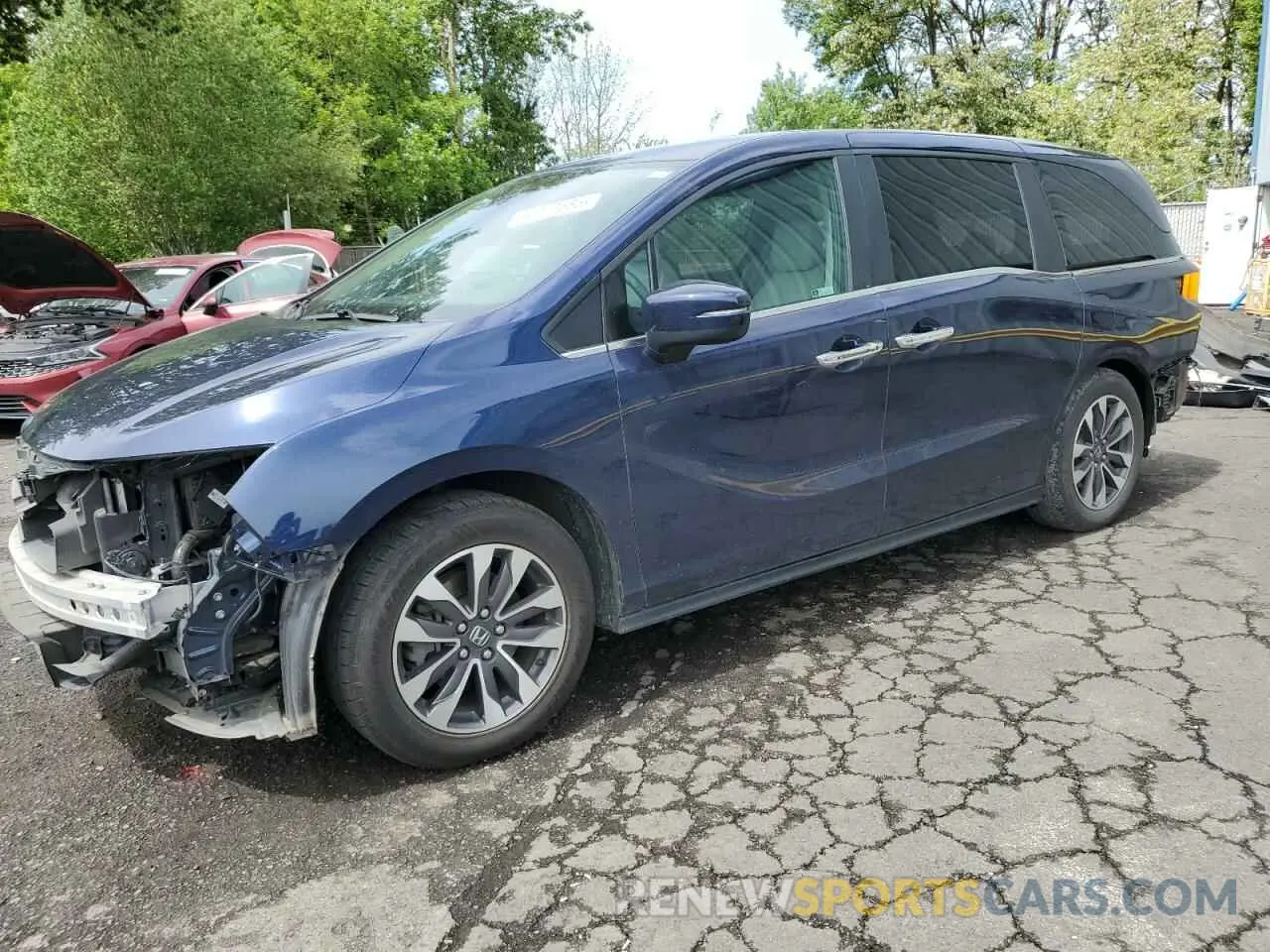 1 fotografías del automóvil dañado 5FNRL6H74NB028086 HONDA All Models 2022