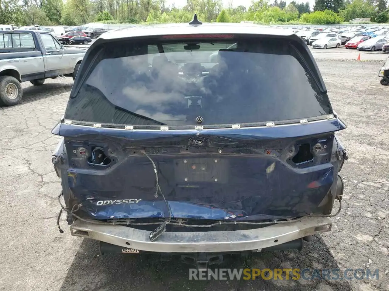 6 fotografías del automóvil dañado 5FNRL6H74NB028086 HONDA All Models 2022