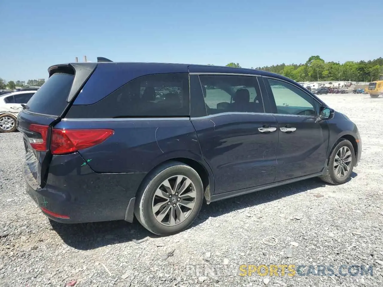 3 fotografías del automóvil dañado 5FNRL6H76NB006493 HONDA All Models 2022