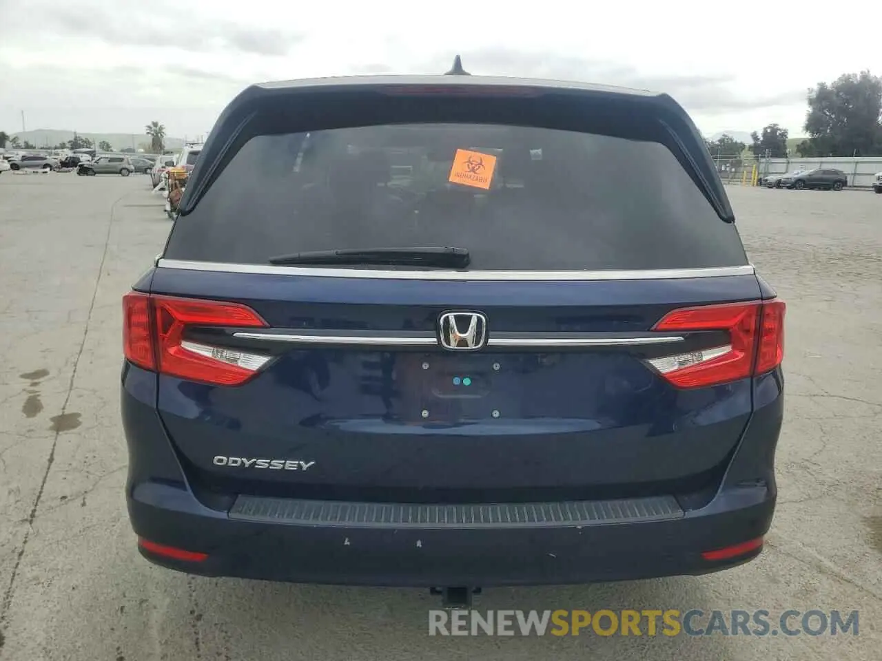 6 fotografías del automóvil dañado 5FNRL6H7XNB001684 HONDA All Models 2022