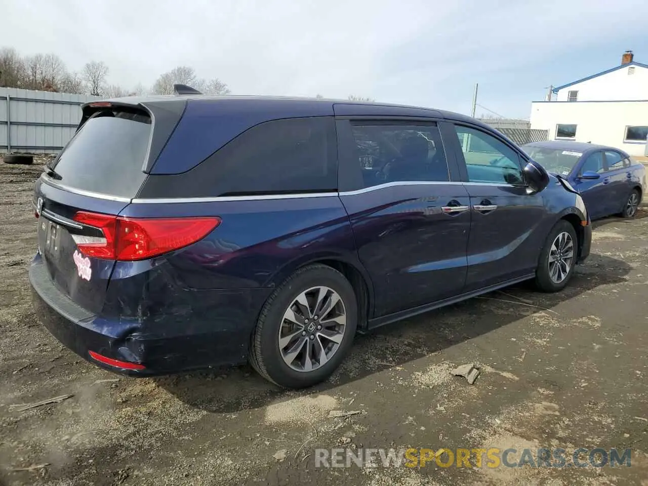 3 fotografías del automóvil dañado 5FNRL6H63PB071750 HONDA All Models 2023