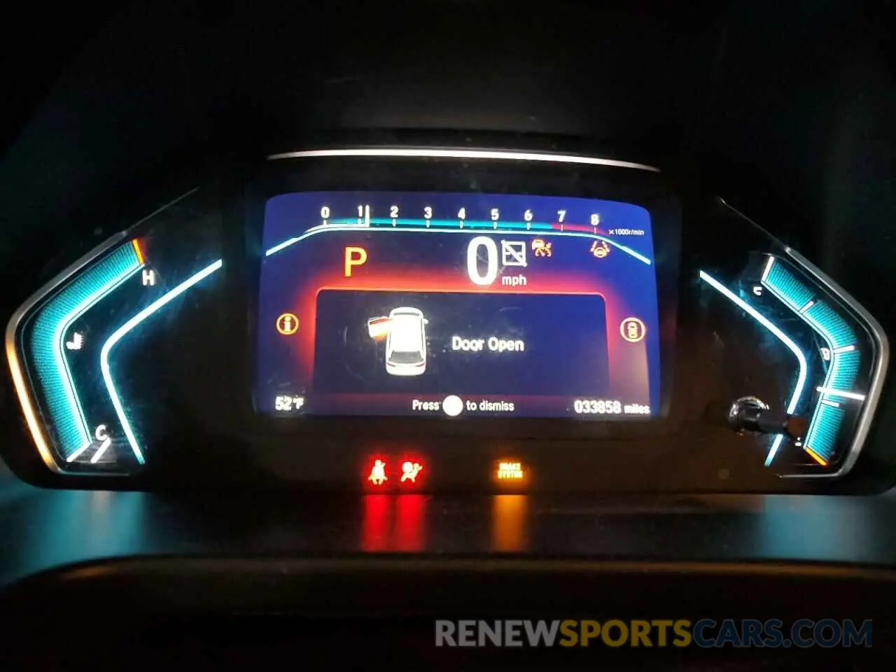 9 fotografías del automóvil dañado 5FNRL6H64PB007328 HONDA All Models 2023