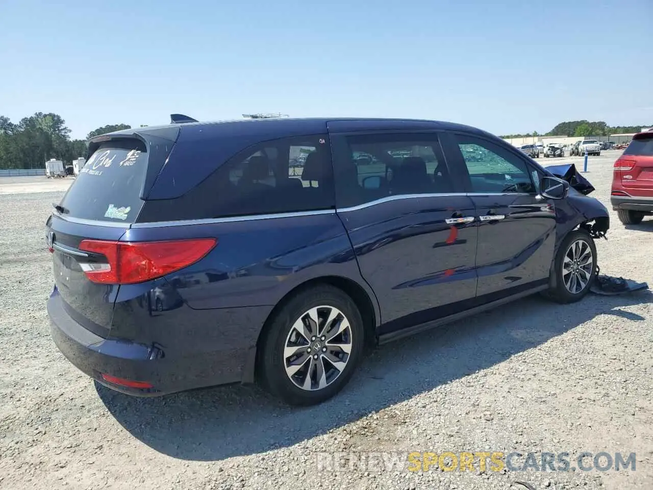 3 fotografías del automóvil dañado 5FNRL6H66PB059463 HONDA All Models 2023