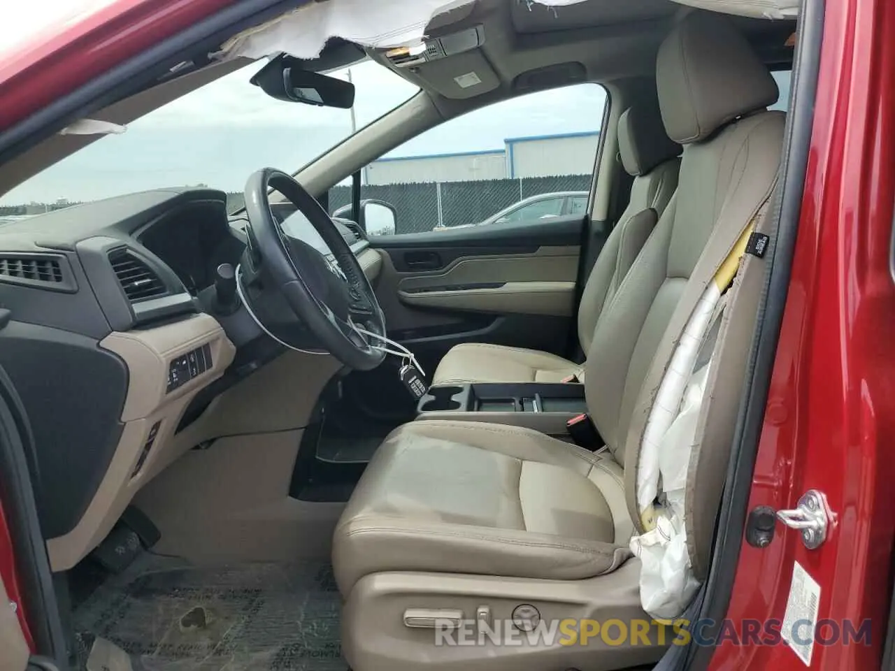 7 fotografías del automóvil dañado 5FNRL6H67PB007744 HONDA All Models 2023
