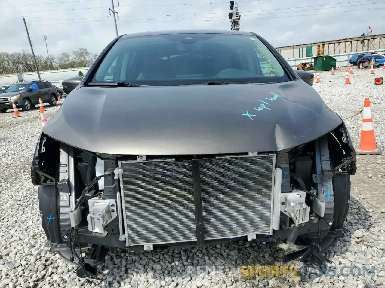 5 fotografías del automóvil dañado 5FNRL6H67PB032031 HONDA All Models 2023