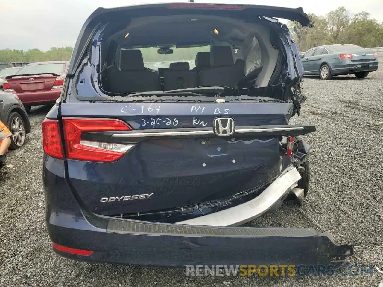 6 fotografías del automóvil dañado 5FNRL6H53RB005239 HONDA All Models 2024