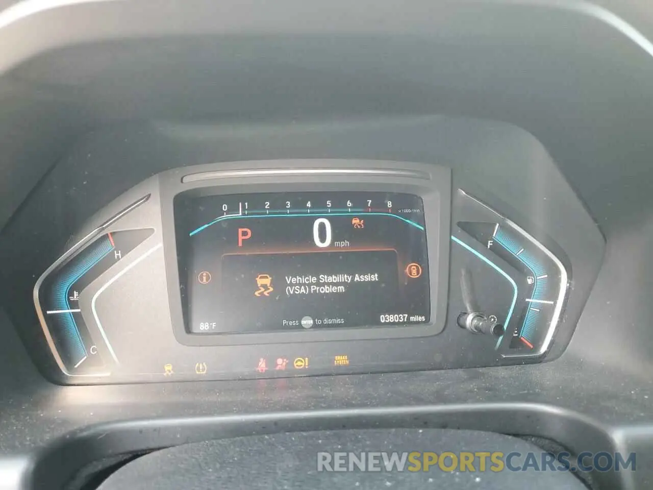 9 fotografías del automóvil dañado 5FNRL6H66RB000478 HONDA All Models 2024