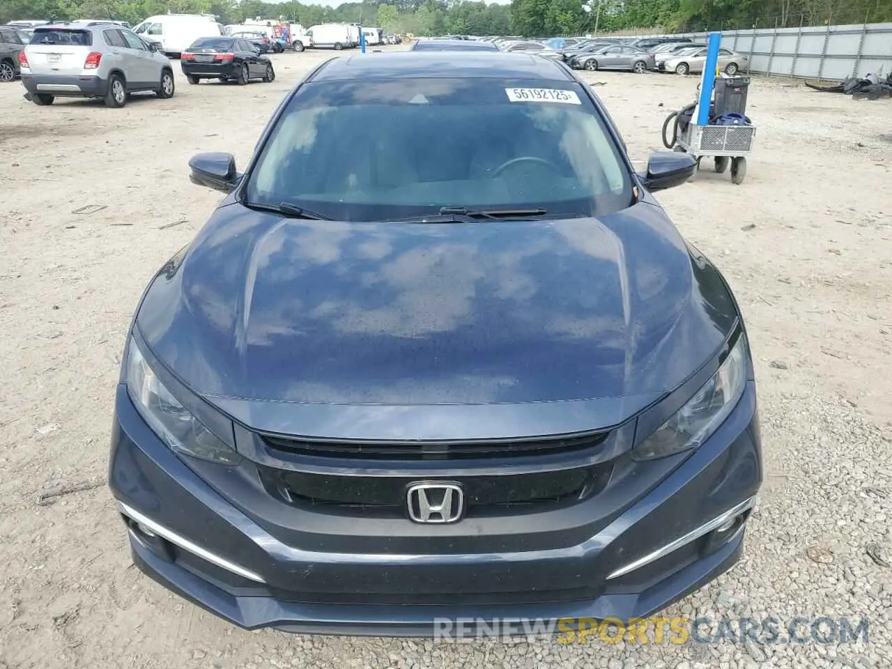5 fotografías del automóvil dañado 19XFC1F30KE018520 HONDA CIVIC 2019
