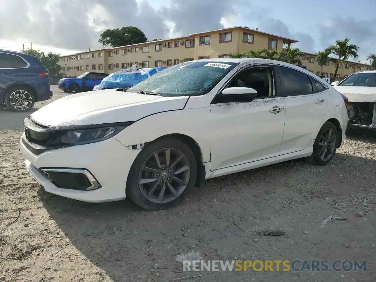 1 fotografías del automóvil dañado 19XFC1F30KE208270 HONDA CIVIC 2019