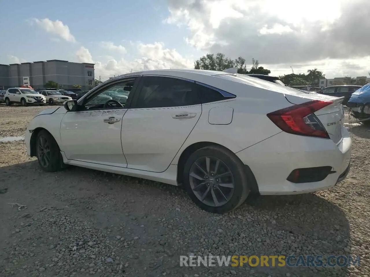 2 fotografías del automóvil dañado 19XFC1F30KE208270 HONDA CIVIC 2019