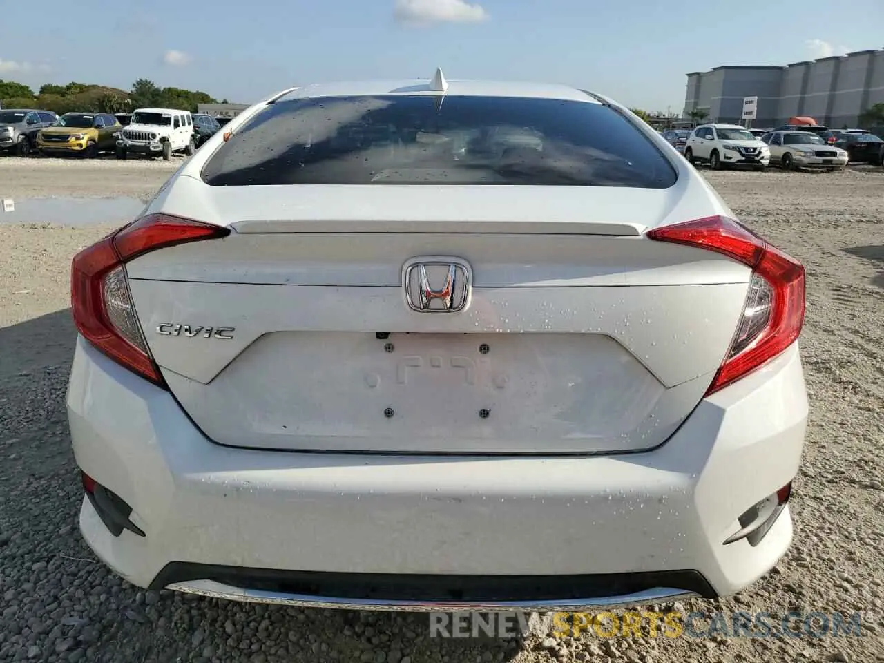 6 fotografías del automóvil dañado 19XFC1F30KE208270 HONDA CIVIC 2019