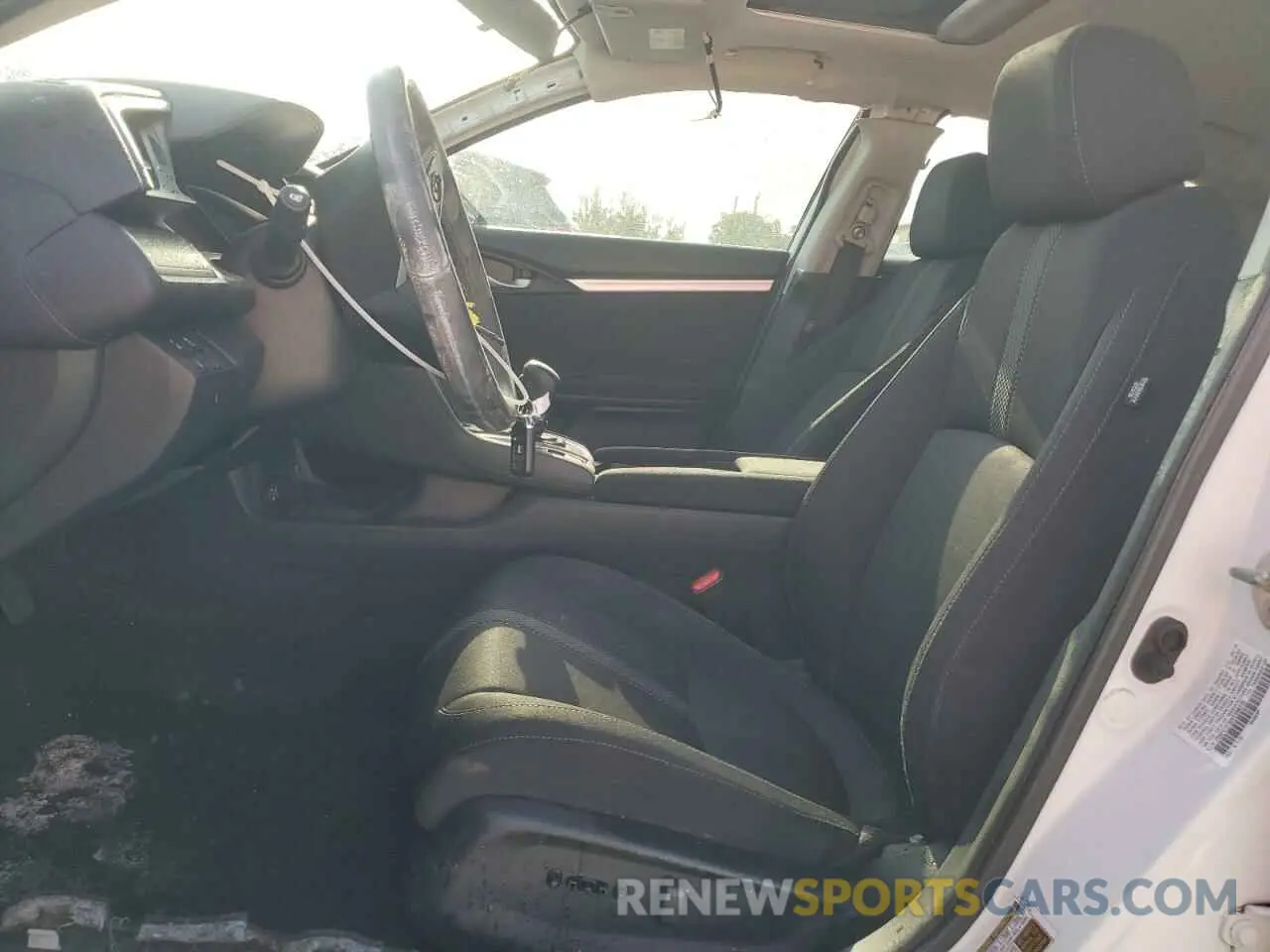 7 fotografías del automóvil dañado 19XFC1F30KE208270 HONDA CIVIC 2019