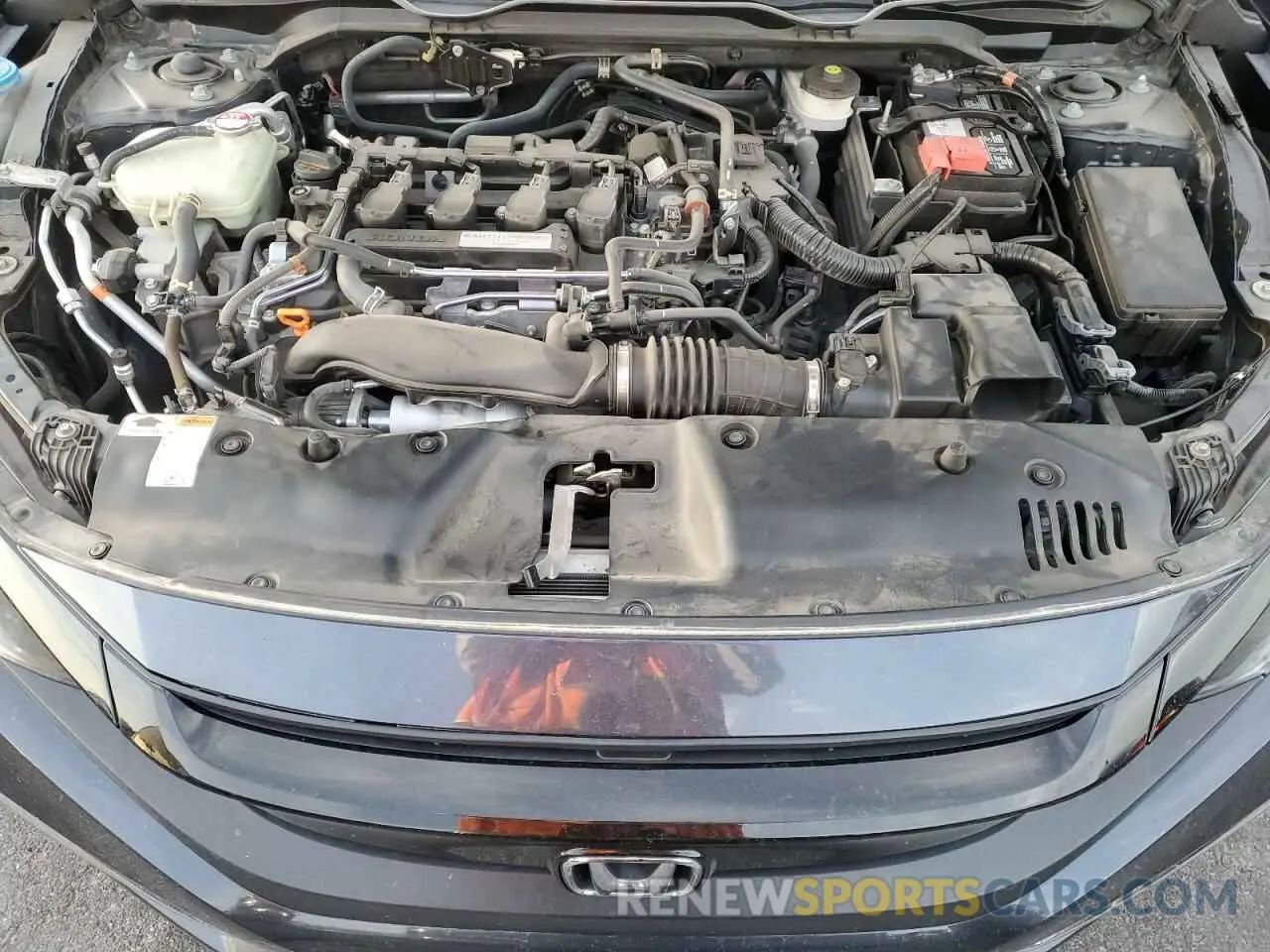 11 fotografías del automóvil dañado 19XFC1F30KE216515 HONDA CIVIC 2019