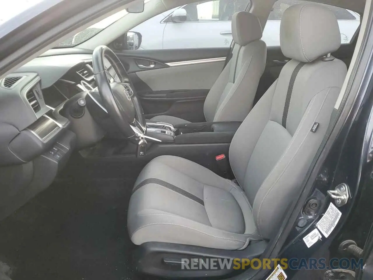 7 fotografías del automóvil dañado 19XFC1F30KE216515 HONDA CIVIC 2019
