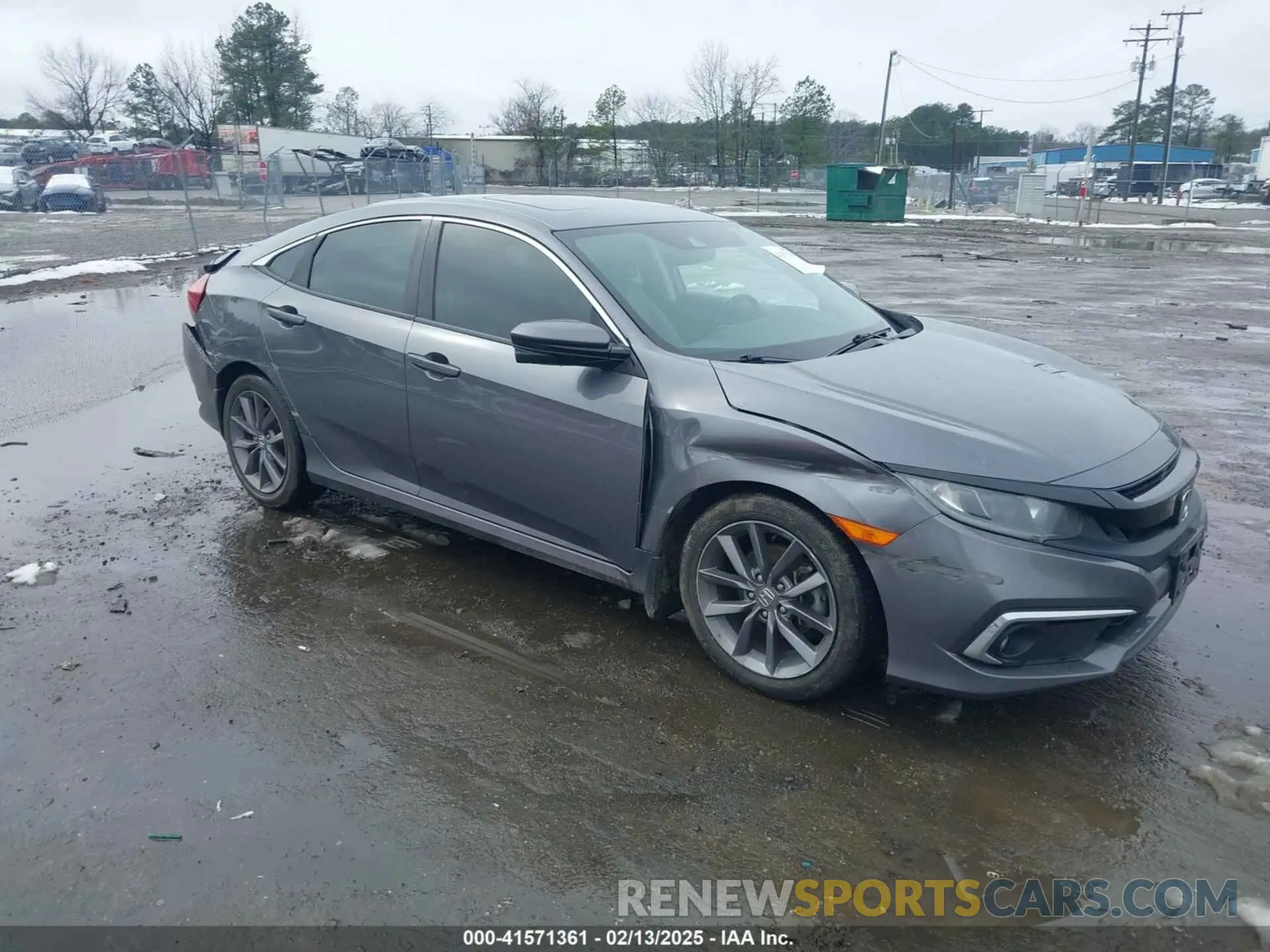 1 fotografías del automóvil dañado 19XFC1F31KE002777 HONDA CIVIC 2019