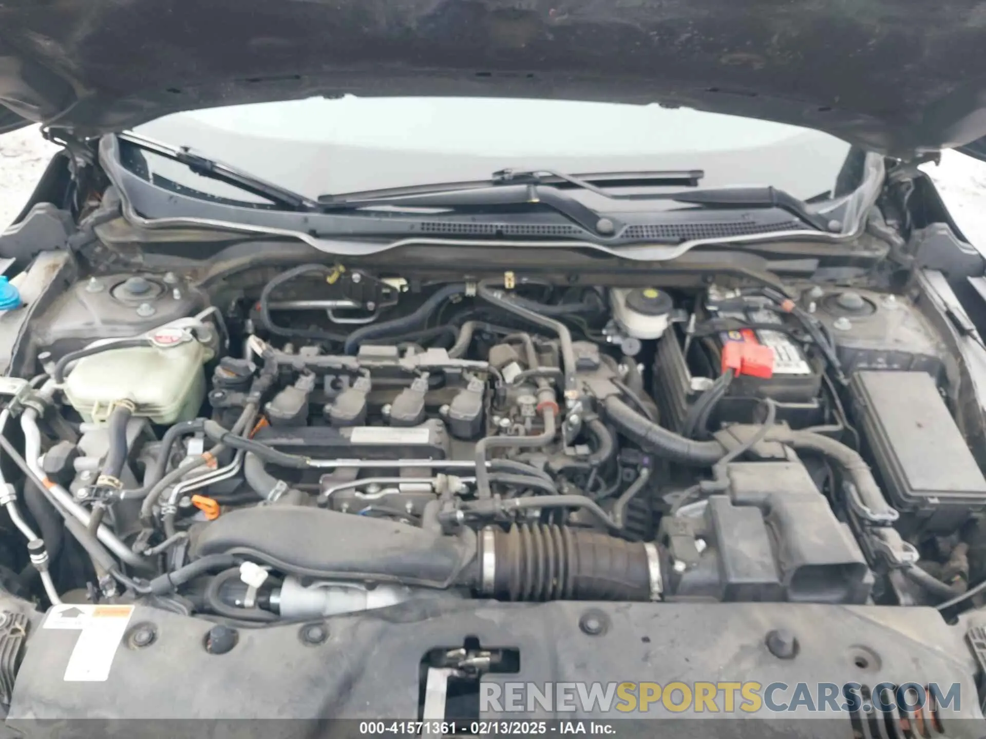 10 fotografías del automóvil dañado 19XFC1F31KE002777 HONDA CIVIC 2019