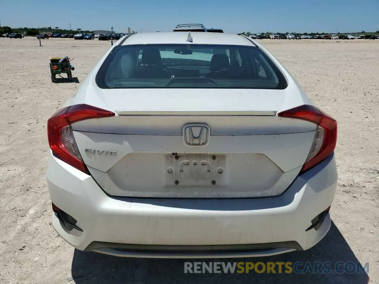 6 fotografías del automóvil dañado 19XFC1F32KE002190 HONDA CIVIC 2019