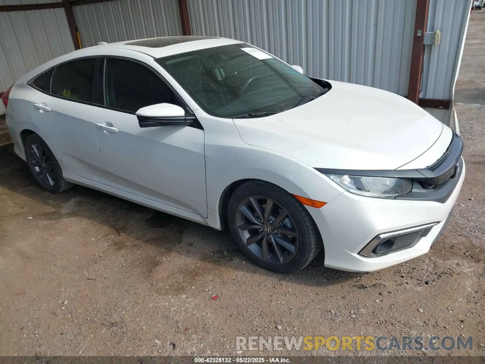1 fotografías del automóvil dañado 19XFC1F32KE015439 HONDA CIVIC 2019