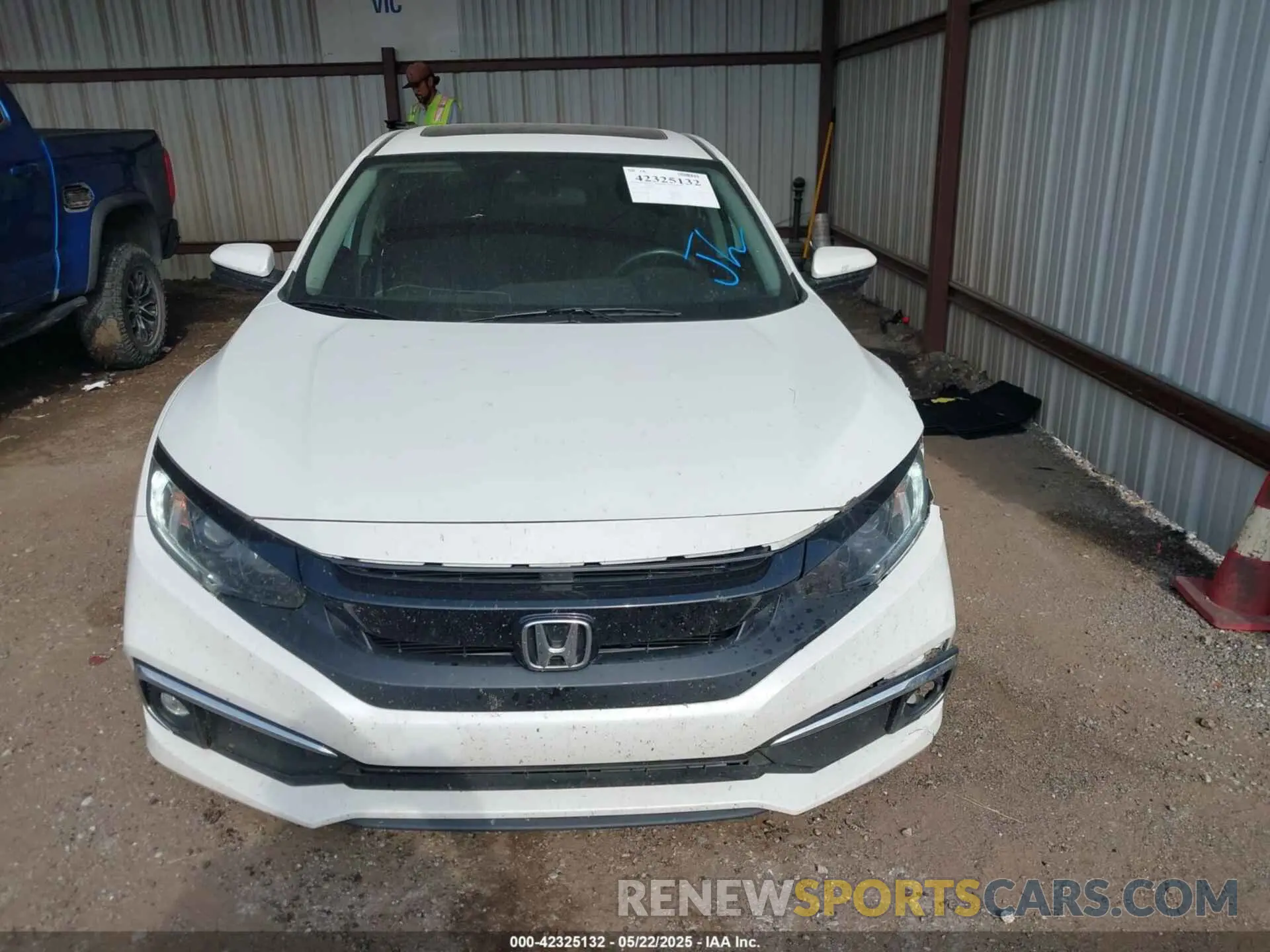 12 fotografías del automóvil dañado 19XFC1F32KE015439 HONDA CIVIC 2019