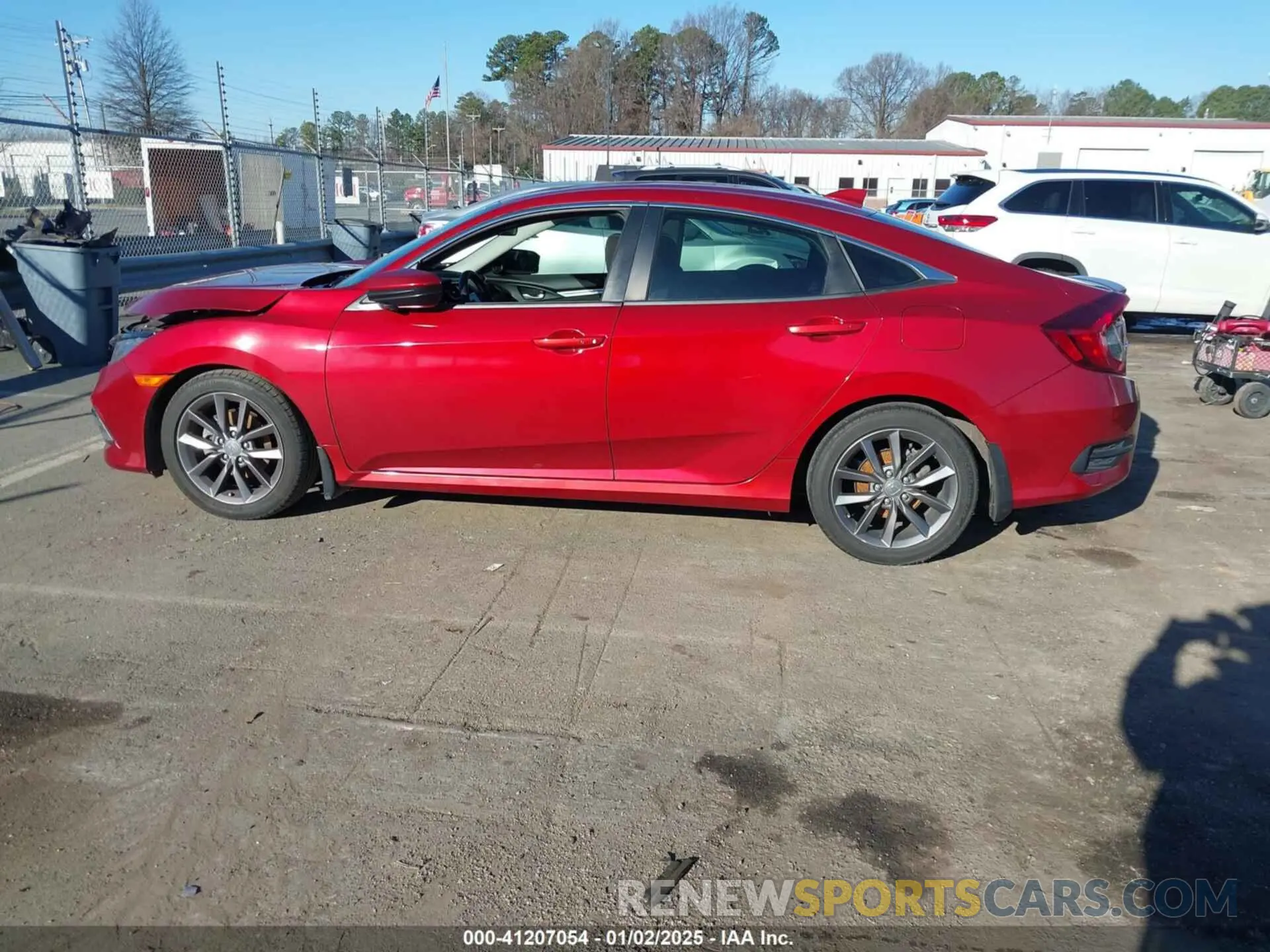 14 fotografías del automóvil dañado 19XFC1F33KE004367 HONDA CIVIC 2019