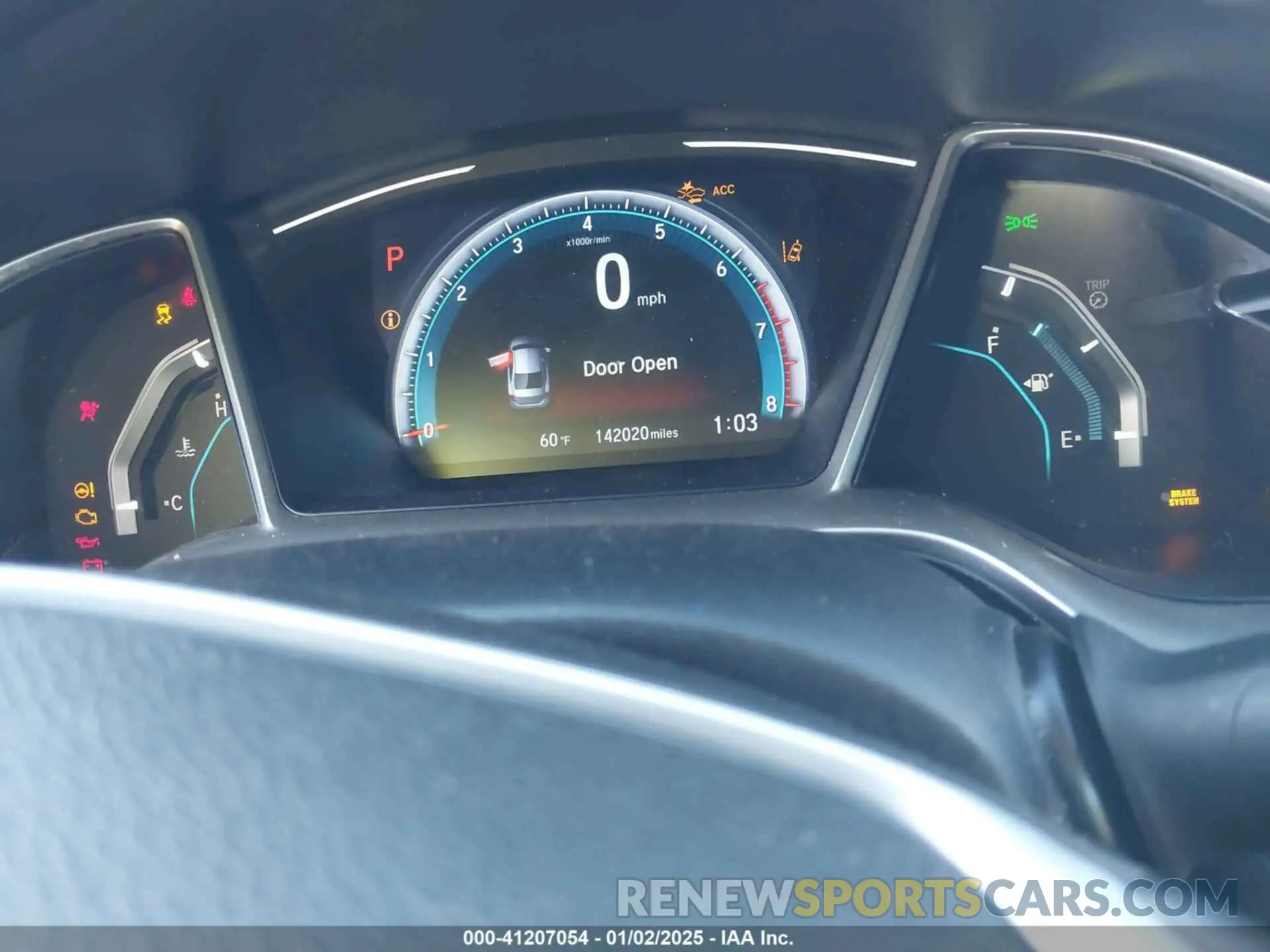 7 fotografías del automóvil dañado 19XFC1F33KE004367 HONDA CIVIC 2019