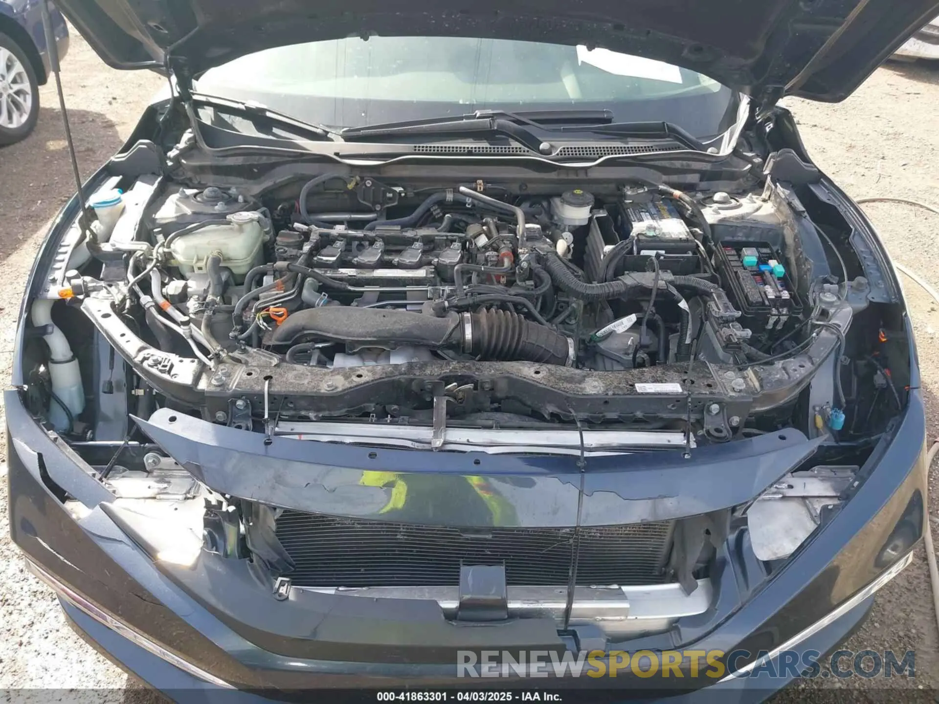 10 fotografías del automóvil dañado 19XFC1F33KE010363 HONDA CIVIC 2019