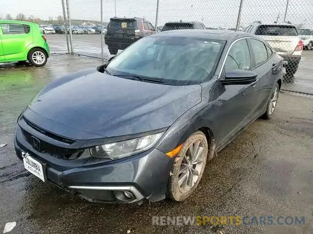 11 fotografías del automóvil dañado 19XFC1F33KE016213 HONDA CIVIC 2019