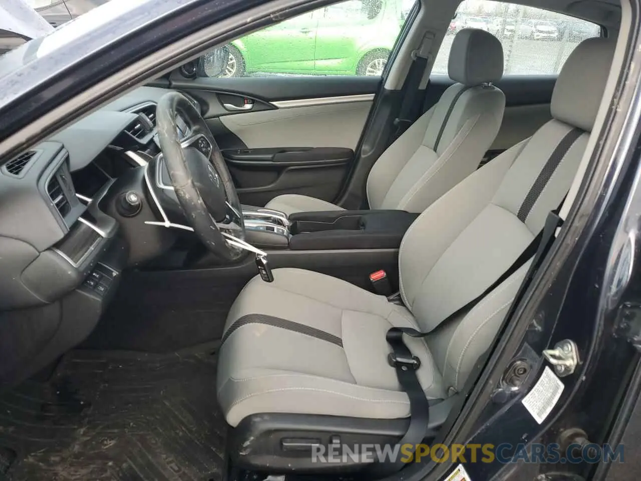 7 fotografías del automóvil dañado 19XFC1F33KE016213 HONDA CIVIC 2019