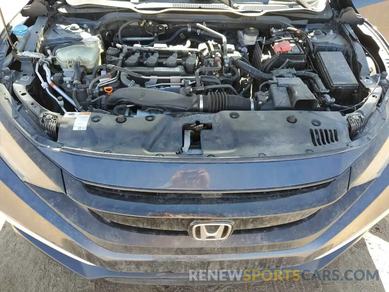 11 fotografías del automóvil dañado 19XFC1F33KE019497 HONDA CIVIC 2019