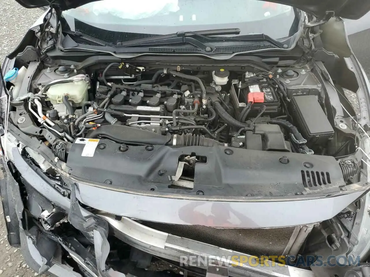 11 fotografías del automóvil dañado 19XFC1F33KE202821 HONDA CIVIC 2019