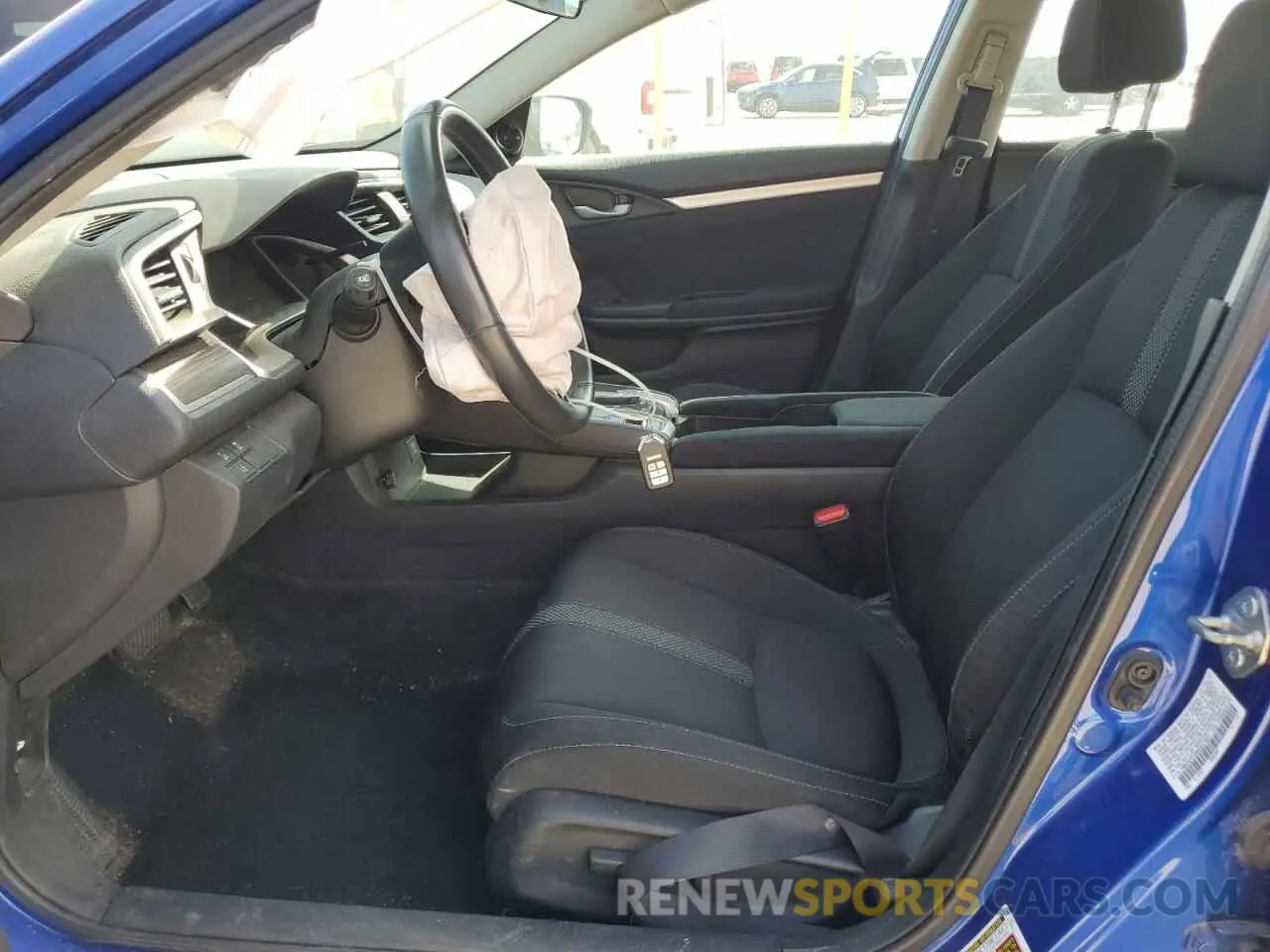7 fotografías del automóvil dañado 19XFC1F34KE017631 HONDA CIVIC 2019