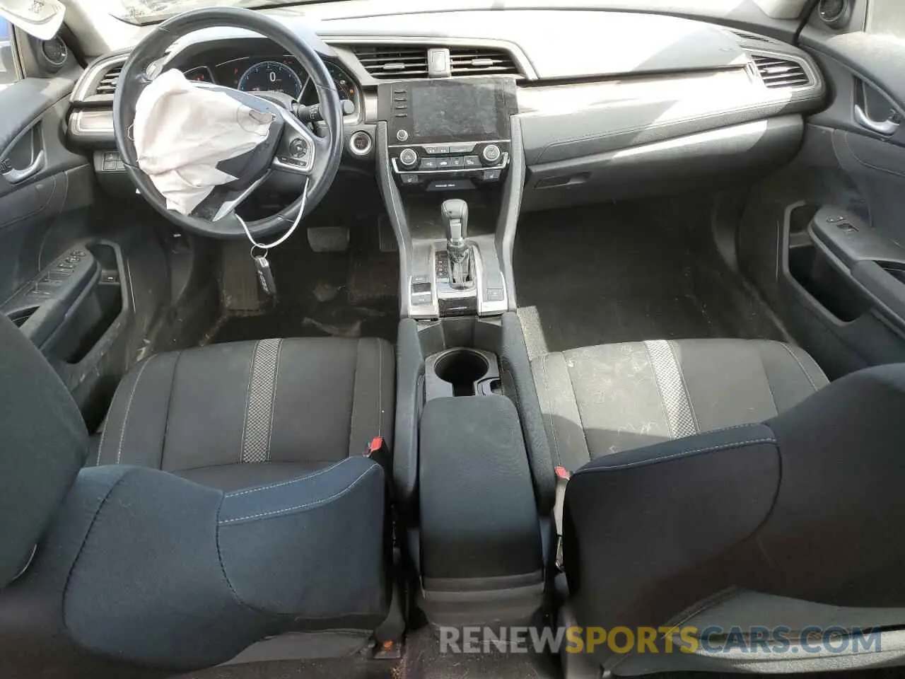 8 fotografías del automóvil dañado 19XFC1F34KE017631 HONDA CIVIC 2019