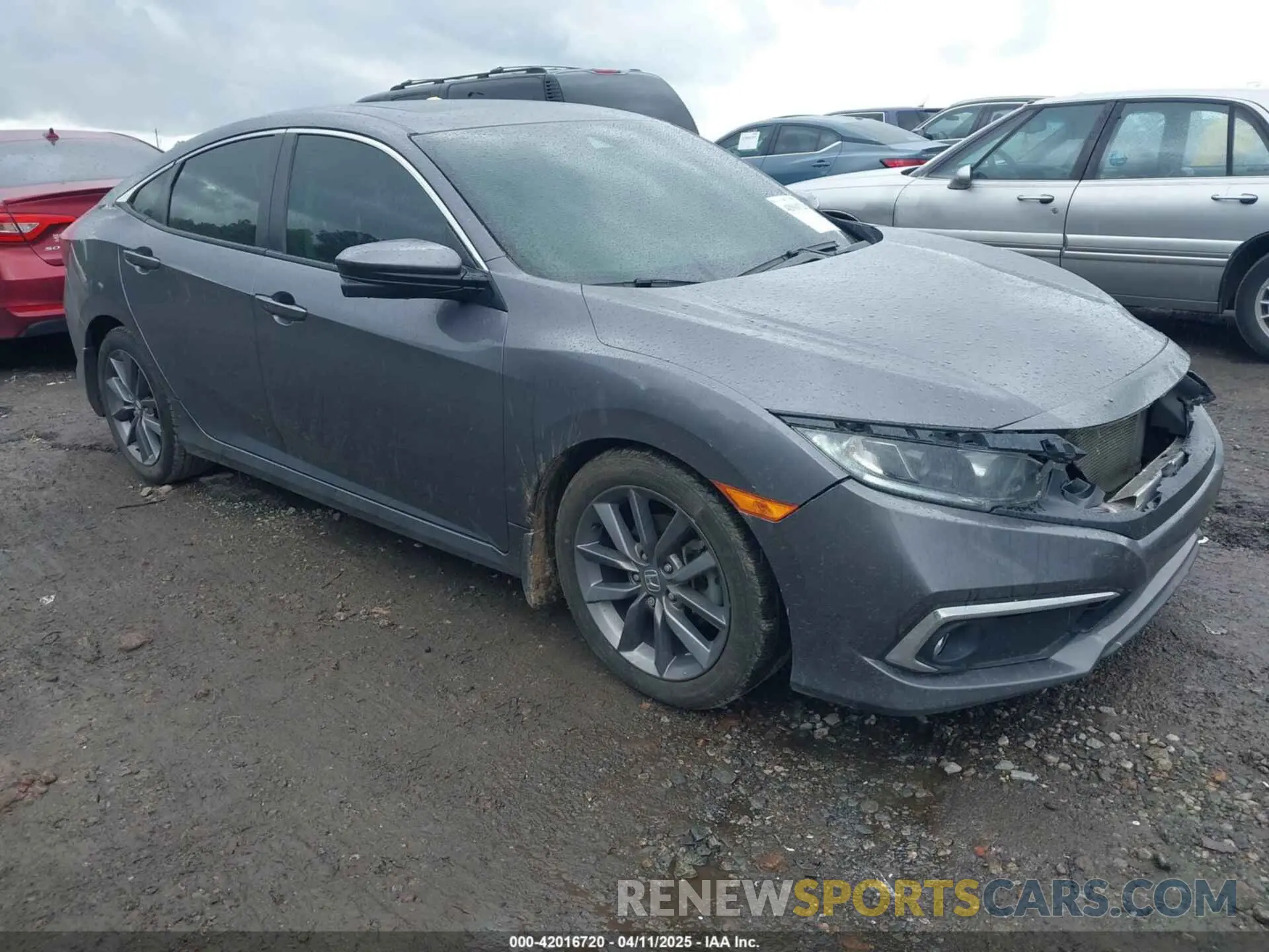 1 fotografías del automóvil dañado 19XFC1F34KE019654 HONDA CIVIC 2019