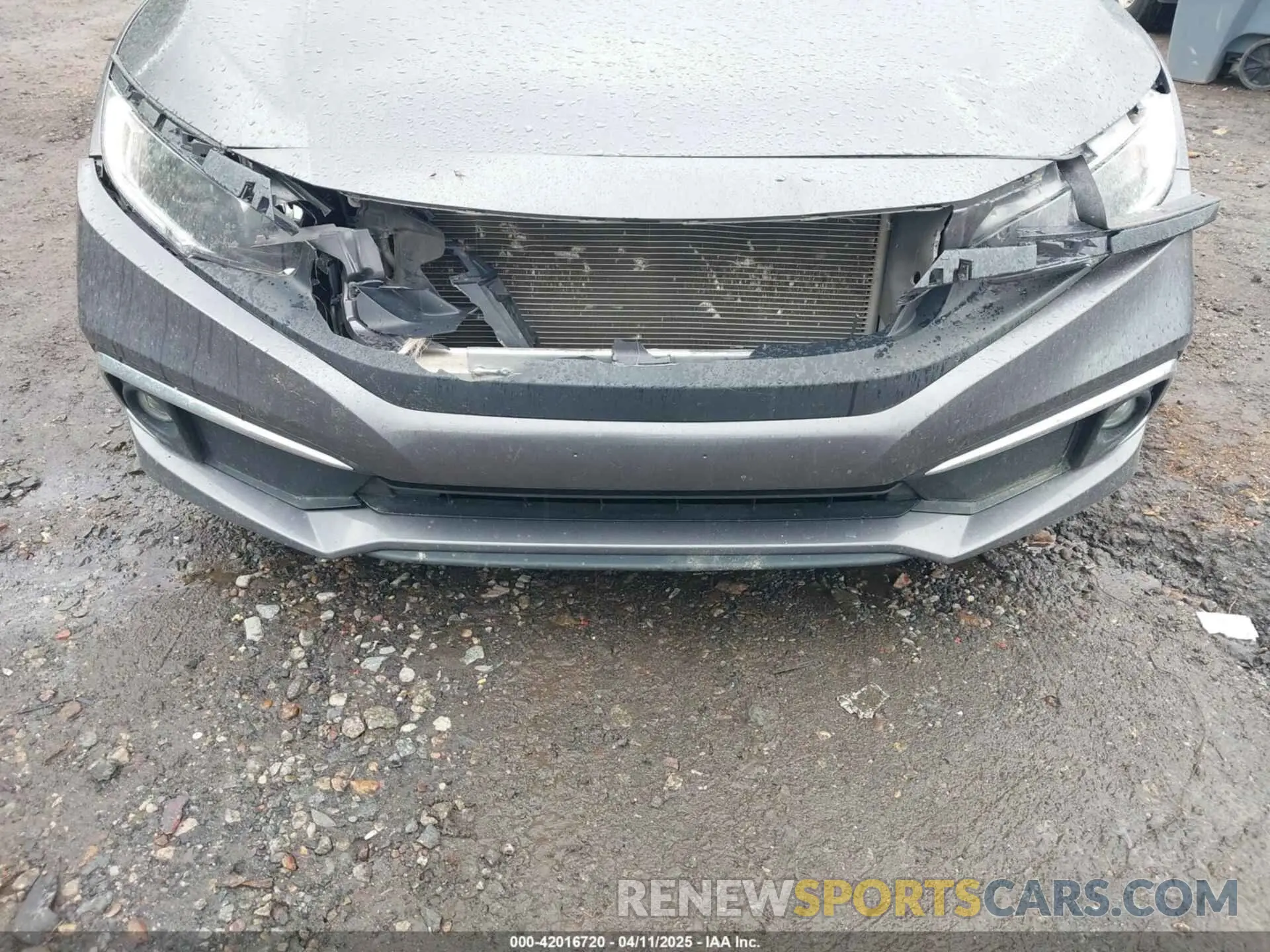 6 fotografías del automóvil dañado 19XFC1F34KE019654 HONDA CIVIC 2019