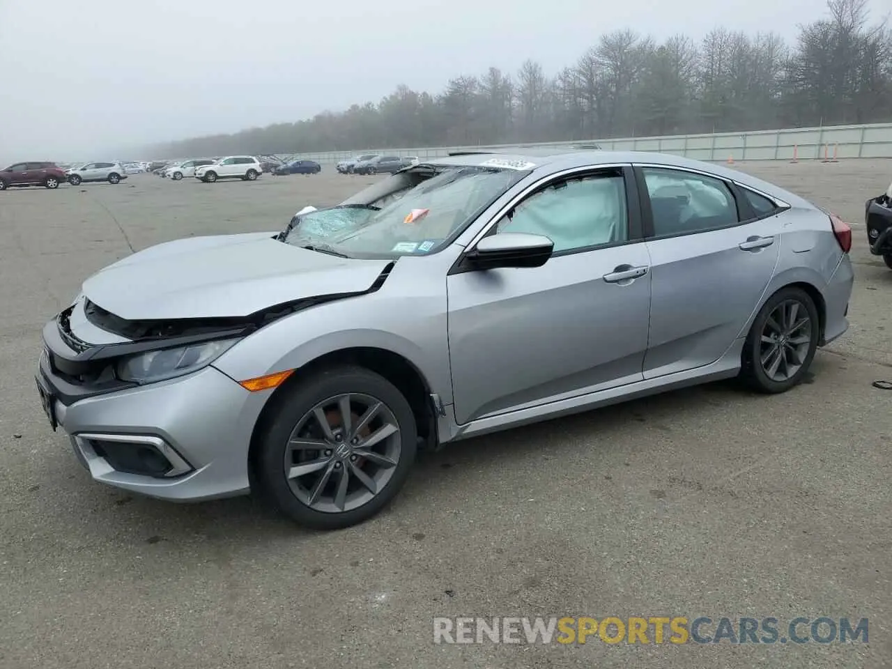 1 fotografías del automóvil dañado 19XFC1F34KE201533 HONDA CIVIC 2019