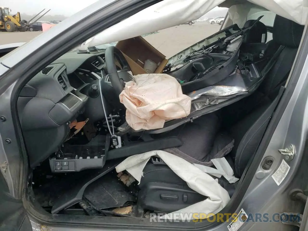 7 fotografías del automóvil dañado 19XFC1F34KE201533 HONDA CIVIC 2019