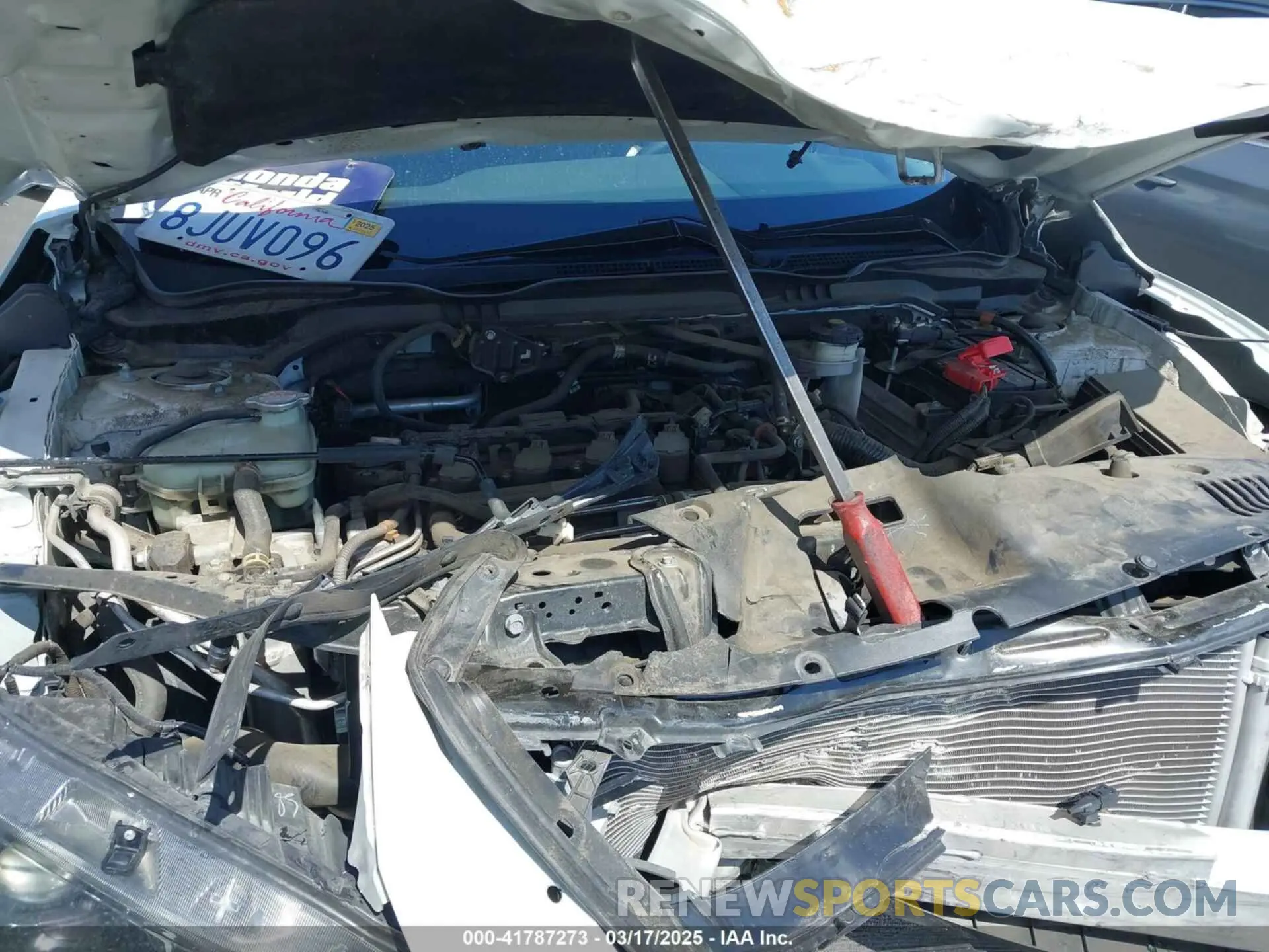 10 fotografías del automóvil dañado 19XFC1F34KE203444 HONDA CIVIC 2019