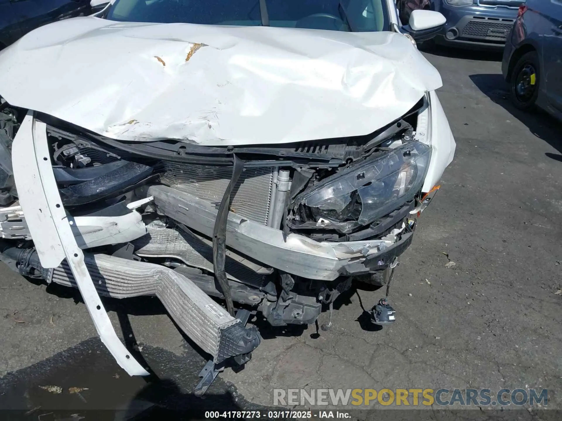 6 fotografías del automóvil dañado 19XFC1F34KE203444 HONDA CIVIC 2019
