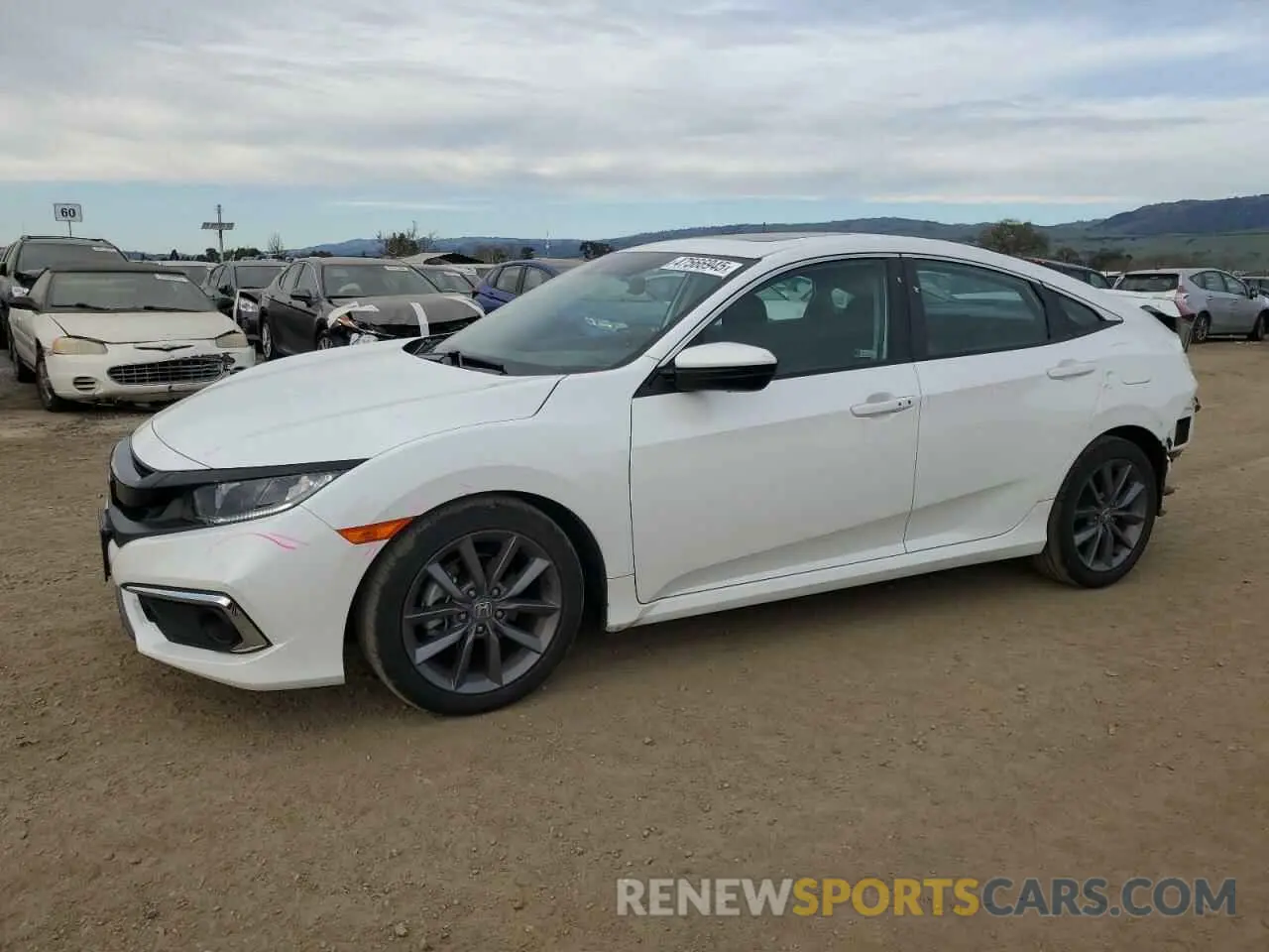 1 fotografías del automóvil dañado 19XFC1F34KE203511 HONDA CIVIC 2019