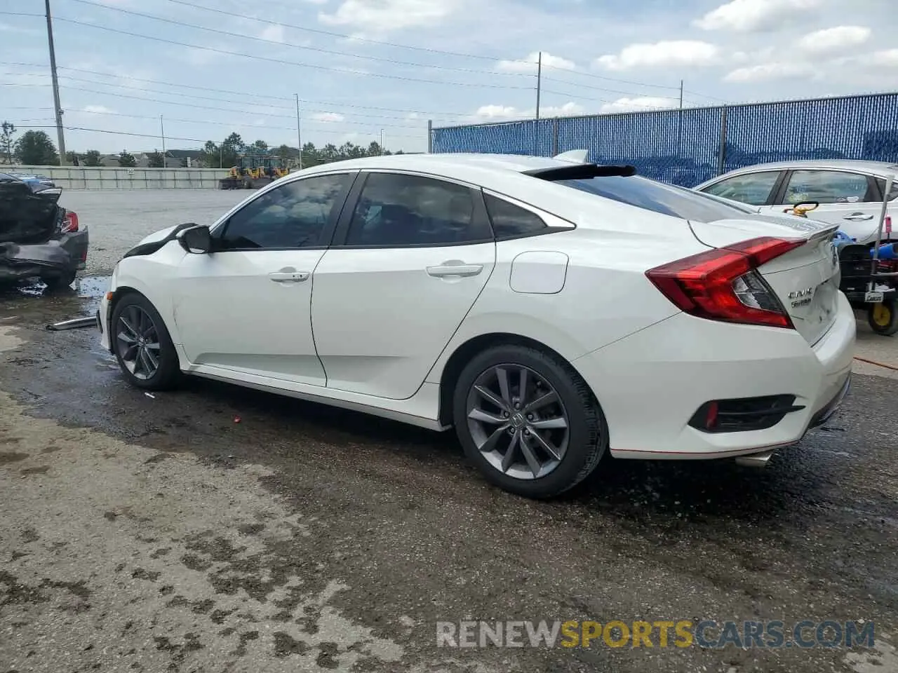 2 fotografías del automóvil dañado 19XFC1F34KE208269 HONDA CIVIC 2019