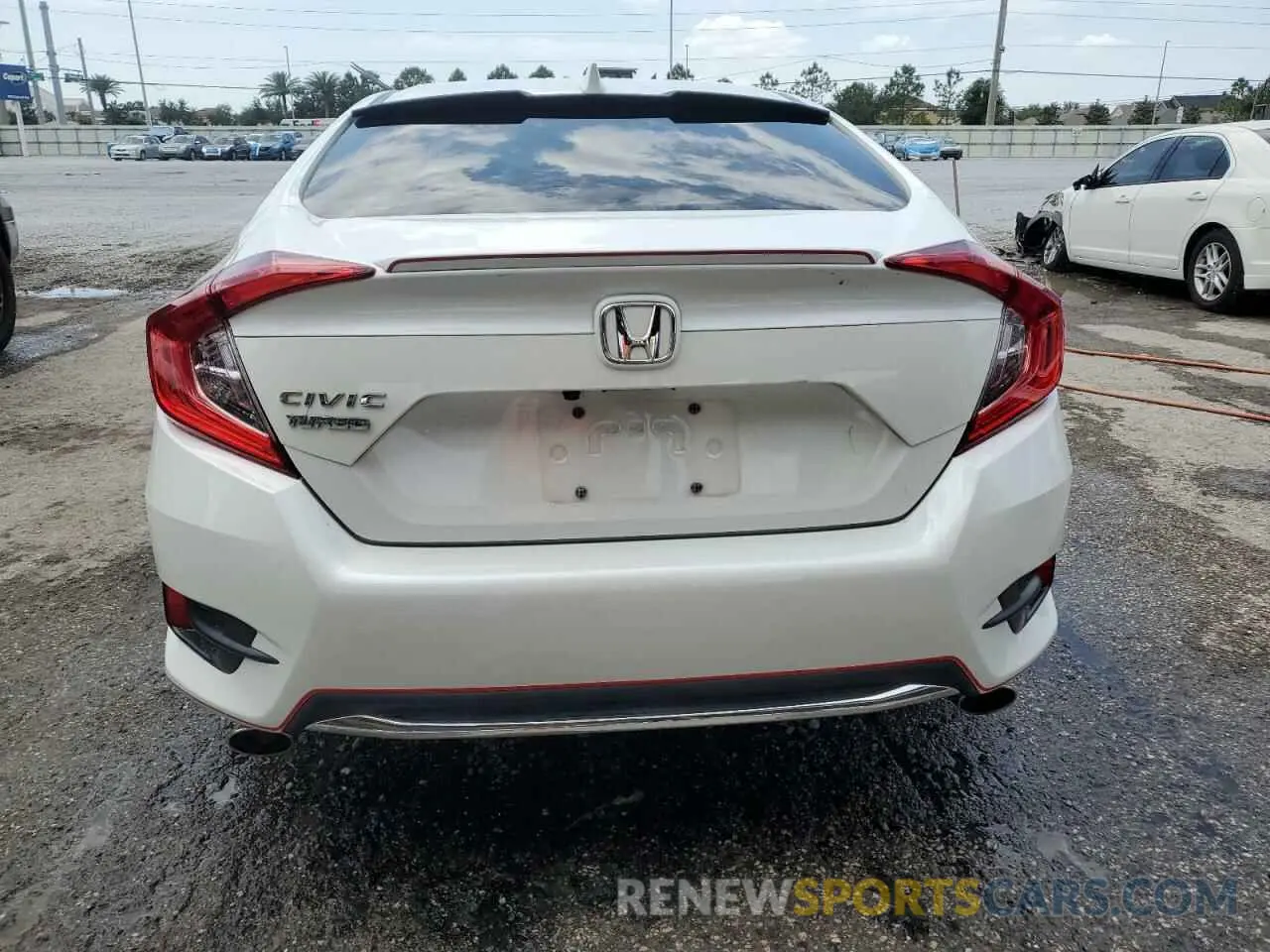6 fotografías del automóvil dañado 19XFC1F34KE208269 HONDA CIVIC 2019